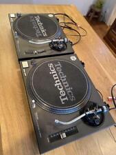 Technics SL-1200 MK3 Black Pair Direct Drive DJ Turntables Set Japan [Near Mint] picture