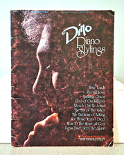 Dino Piano Stylings, Piano Solo Arrangements Sheet Music book, 10 Songs,  GOOD picture