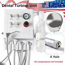 Portable Dental Turbine Unit 4 Hole with Weak Suction Work with Air Compressor picture