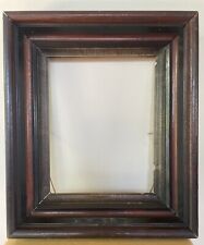 Rare Antique Heavy Wooden Art Frame 13.75”x11.75”x3”-Brown picture
