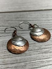 Beautiful Vintage Copper Earrings picture