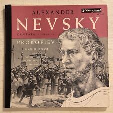 Mario Rossi Prokofiev Alexander Nevsky LP Vanguard 50s Mono Rare EX picture