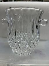 Gorham Full Lead Crystal King Edward Ice Bucket Champagne Wine Cooler Gorgeous picture