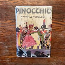 Pinocchio by Carlo Collodi Grosset & Dunlap 1960s Hardcover Classic Fantasy G+ picture