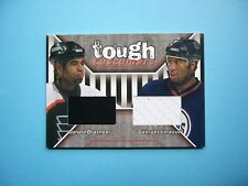 2001/02 IN THE GAME ITG BAP DUAL JERSEY #TC-16 DONALD BRASHEAR GEORGES LARAQUE picture