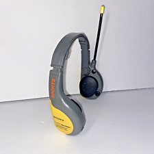 Sony Walkman Sports SRF-HM55 AM/FM Radio Yellow Headset Works Vintage Circa 1992 picture