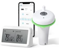 INKBIRD 2nd-Gen Floating Pool Thermometer Digital with IBS-M2 Wi-Fi Gateway Comb picture