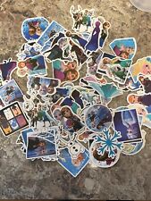 Lot of 50pc Disney Frozen Elsa Anna Stickers Assorted Sizes Designs. New picture