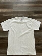 NWOT Vtg Hanes Heavyweight 50/50 Plain Whit T Shirt Sz M Made In USA  picture