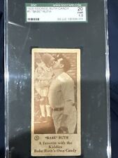 1928 Babe Ruth George Ruth Candy Co. # 5 SGC 1.5 New York Yankees HOF picture