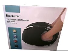 Brookstone B-FMS-1000HJ FS1 Shiatsu Foot Massager w/ Heat - Black / Gray picture