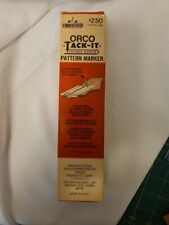 Vintage ORCO Tack-It Sewing Pattern Marker Made In  USA Very Excellent Condition picture