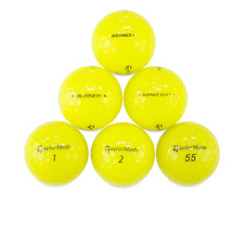 TaylorMade Assorted Models Mint Recycled Used Golf Balls, Yellow - 48 Count picture