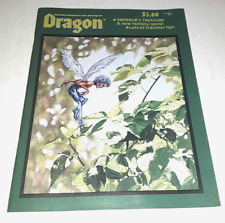 DRAGON magazine #51 Jul 81, D&D AD&D TSR, missing the Emperor's Treasure game picture