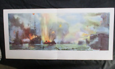 1898 Spanish American War Print - Battle of Manila, May 1, 1898, Philippines picture
