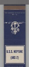 Matchbook Cover - Navy Ship USS  Neptune ARC-2 picture