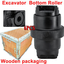 6PCS Bottom Roller Track Roller Fits For CASE CX36B Excavator Undercarriage New picture