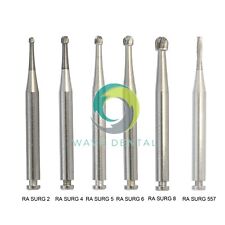 Prima Wave Dental Latch Bur Carbide RA SURG 2 4 5 557 For Low Speed Contra Angle picture