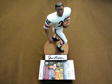 JIM BROWN # 32 CLEV BROWNS HOF SIGNED AUTO LIMITED EDITION SALVINO STATUE JSA  picture