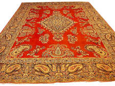9' x 13' VINTAGE Traditional Saroouk Rug S10-5983 picture