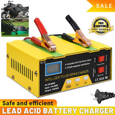 12V/24V Heavy Duty Car Battery Charger Smart Automatic Intelligent Pulse Repair picture