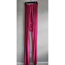Vintage Y2K Moda International Bright Pink Bodycon Mini Dress Sz L picture