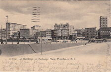 Postcard Tall Buildings on Exchange Place Providence RI  picture