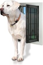 eXtreme Pure Aluminum Large Swing Panel Dog Door  with Security Panel (NWOB) picture