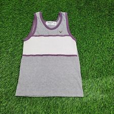 Vintage 70s MOD Two-Toned Tank-Top Teens 16x23 Gray White picture