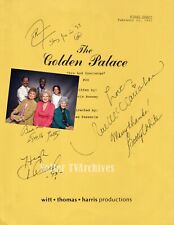 THE GOLDEN PALACE rare TV Script, GOLDEN GIRLS Betty White Rue McClanahan picture