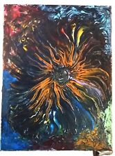 Original Acrylic Painting 24x30 Flower Abstract picture
