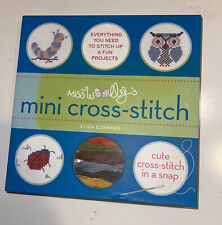 Miss Woolly’s mini cross-stitch by Eliza Edwards New Sealed picture