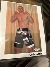 VTG Chris Scott Lytle Lyttle Rare Signed Autographed 10x8 MMA Photo PSA/DNA COA picture