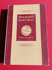 Progressive Basketball by Everett S. Dean (1942 1st ed.). Signed by Coach Dean.  picture
