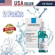 2x La Roche Posay Effaclar Ultra Concentrated Serum 30ml Anti-aging Anti-Wrinkle picture