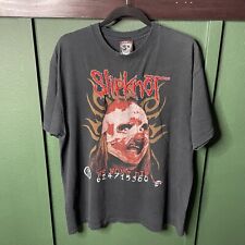 Vintage Slipknot Shirt XL Y2K Bootleg Metal Band T-Shirts Limp Bizkit Korn Rare picture