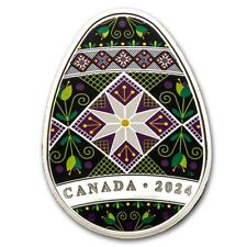2024 Canada 1 oz Silver $20 Traditional Pysanka picture