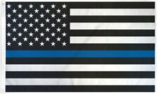 3x5FT Durable Flag Thin Blue Line Law Enforcement Police Indoor Outdoor picture