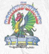 The Rolling Stones - 81 Tour Dragon with Backprint - White t-shirt Te9474 picture
