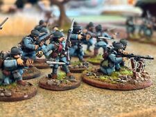 28MM WW1 FRENCH INFANTRY PAINTED AND BASED SCARAB MINIATURES picture