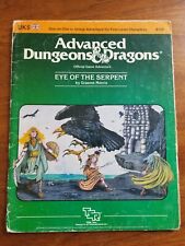 AD&D Eye of the Serpent UK5 - AD&D 1st Edition Beginner Module TSR 9125 picture