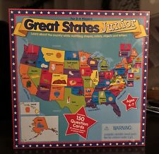 Great States Junior  - LEARN ABOUT USA BOARD GAME BRAND NEW FACTORY SEALED picture