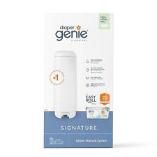 Diaper Genie Signature Pail With Starter Refill - 9 Bags picture