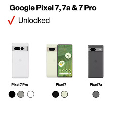 Google Pixel 7  7a & 7 Pro 128GB 5G UW Smartphones- Carrier Unlocked Models picture
