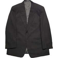 Vintage Giorgio Armani 2 Piece Suit 42R Pants 36x32 Gray Pinstriped Two Button picture