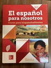 El espanol para nosotros, curso para hispanohablantes, Spanish nivel 1, McGraw picture