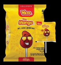 Vero - Mango (Spicy Mango Flavor Lollipop) 40ct Bag **Mexican Candy** picture