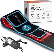 Lifepro AllevaRed Red Light Therapy Cloth Wrap Belt, Black picture