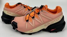 NEW Salomon Speedcross 5 Trail Running Shoe Sneaker Sz 10B Dahlia Black Women’s picture