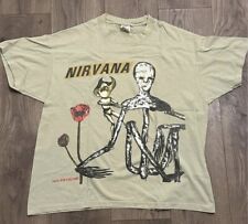 Vintage 90s Nirvana Incesticide Shirt Kurt Cobain Original 1993 Single Stitch XL picture
